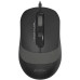 Мышь A4Tech Fstyler FM10ST серый/черный оптическая 1600dpi silent USB для ноутбука 3but (FM10ST GREY)