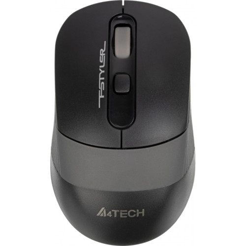 Мышь A4TECH Fstyler FG10S беспроводная оптическая, черный и серый, 2000dpi, USB Мышь A4TECH Fstyler FG10S беспроводная оптическая, черный и серый, 2000dpi, USB