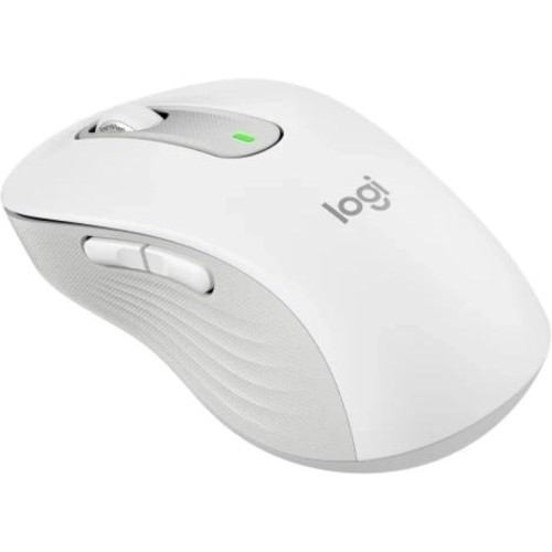 Мышь Logitech M650 L белый оптическая 4000dpi silent беспров. BT/Radio USB 5but (910-006389)