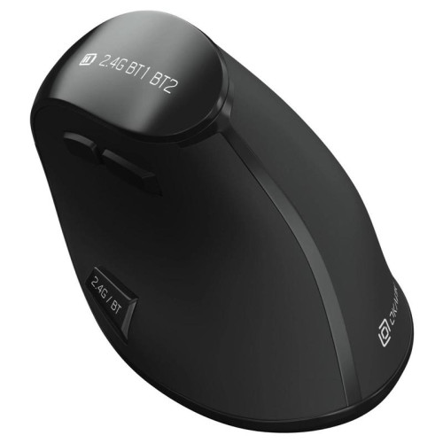 Мышь Oklick 990MW черный оптическая 2400dpi silent беспров. BT/Radio USB для ноутбука 9but (1533172)