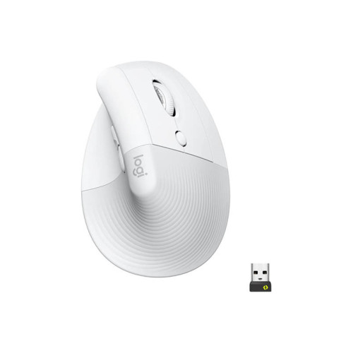 Мышь/ LOGITECH Lift Bluetooth Vertical Ergonomic Mouse - OFF-WHITE/PALE GREY