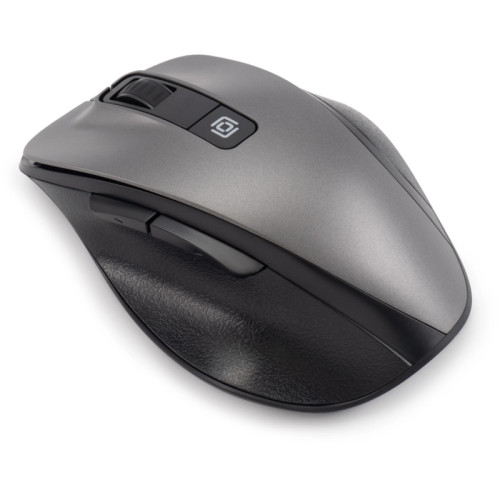 Мышь Oklick 504MW черный/серый оптическая 1600dpi silent беспров. USB 6but (2004736)