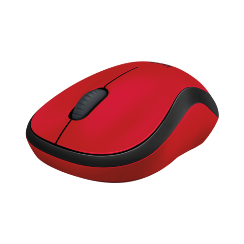 Мышь/ Logitech Wireless Mouse M220 SILENT - RED