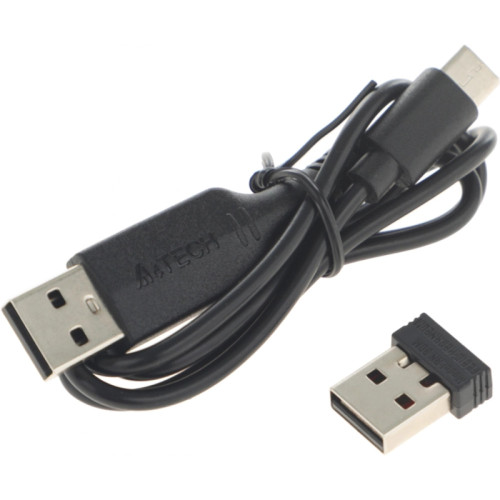 Мышь A4Tech Fstyler FB10CS черный оптическая 2000dpi silent беспров. BT/Radio USB 4but (FB10CS USB STONE BLACK)