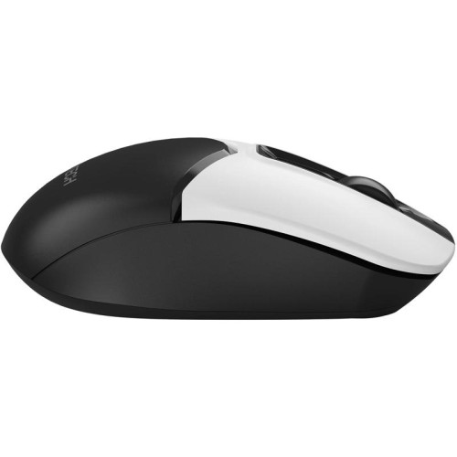 Мышь A4Tech Fstyler FG12 Panda белый/черный оптическая 1200dpi беспров. USB 3but