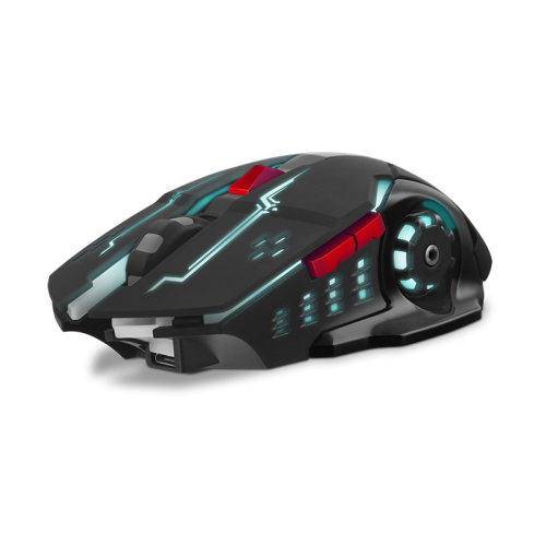 Беспроводная игровая мышь SVEN RX-G930W (бесшумн. кл., 5+1кл. 800-2400 DPI, ST, подсв., игров. упак)