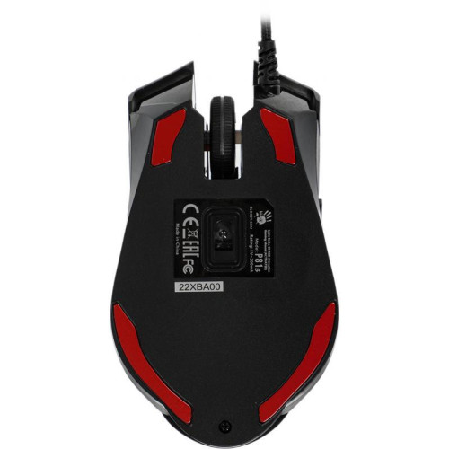Мышь A4Tech Bloody P81s черный оптическая 8000dpi USB 8but (P81S CURVE ACTIVATED) Мышь A4Tech Bloody P81s черный оптическая 8000dpi USB 8but (P81S CURVE ACTIVATED)