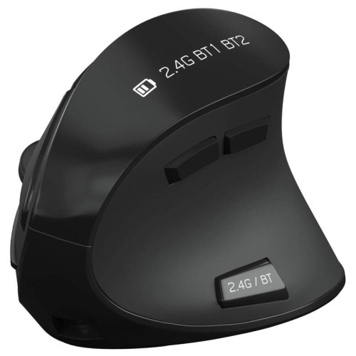 Мышь Oklick 990MW черный оптическая 2400dpi silent беспров. BT/Radio USB для ноутбука 9but (1533172)