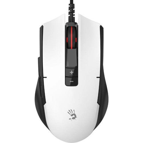 Мышь A4Tech Bloody ES8 белый оптическая 6000dpi USB 7but (ES8 PANDA WHITE)