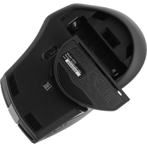 Мышь A4Tech Fstyler FG35 серый/черный оптическая 2000dpi беспров. USB 6but (FG35 GREY) Мышь A4Tech Fstyler FG35 серый/черный оптическая 2000dpi беспров. USB 6but (FG35 GREY)