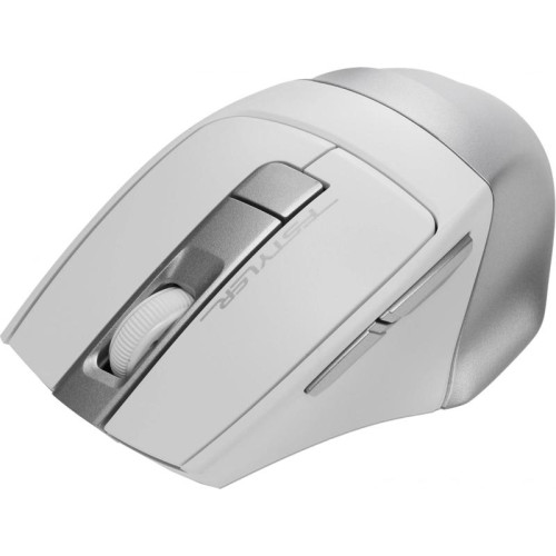 Мышь A4Tech Fstyler FG35S серебристый/белый оптическая 2000dpi silent беспров. USB 5but (FG35S USB SILVER)