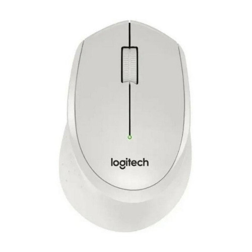 Мышь Logitech M330 Silent Plus белый оптическая 1000dpi silent беспров. USB 2but (910-004926)