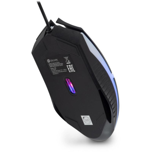 Мышь Oklick 398G черный оптическая 2400dpi USB для ноутбука 4but (1431665)