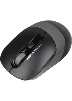 Мышь A4TECH Fstyler FG10S беспроводная оптическая, черный и серый, 2000dpi, USB