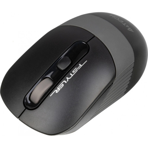 Мышь A4TECH Fstyler FG10S беспроводная оптическая, черный и серый, 2000dpi, USB