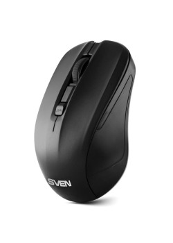 Беспроводная мышь SVEN RX-270W чёрная (3+1кл. 800-1600DPI, блист)