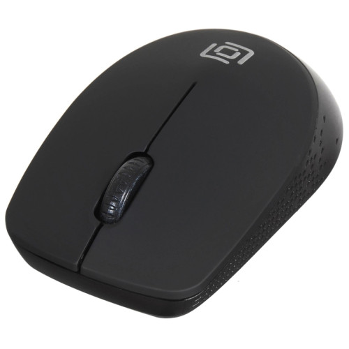 Мышь Oklick 486MW черный оптическая 1600dpi беспров. USB для ноутбука 3but (1196555)