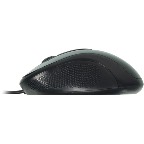 Мышь Oklick 385M черный оптическая (1600dpi) USB для ноутбука (3but)