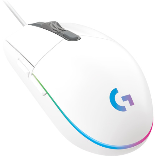 Мышь/ Logitech Mouse G102 LightSync White Gaming