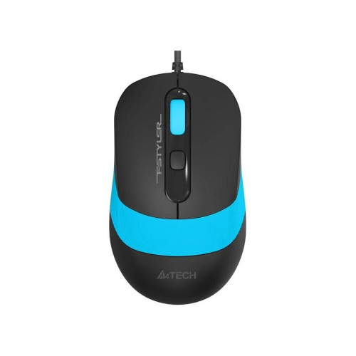 Мышь A4Tech Fstyler FM10 черный/синий оптическая 1600dpi USB 4but (FM10 BLUE)