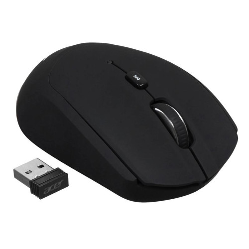 Мышь Acer OMR050 черный оптическая 1600dpi беспров. BT/Radio USB 6but (ZL.MCEEE.00B)