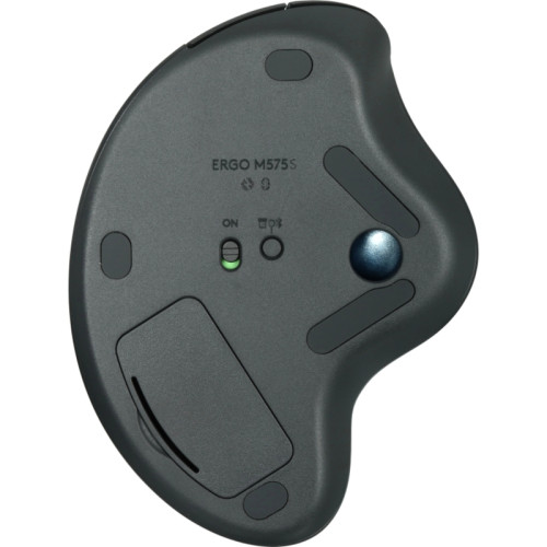 Трекбол Logitech M575S черный оптическая 2000dpi беспров. BT/Radio USB2.0 (910-007035) Трекбол Logitech M575S черный оптическая 2000dpi беспров. BT/Radio USB2.0 (910-007035)