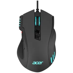 Мышь игровая компьютерная/ Проводная игровая мышь ACER OMW150 Wired USB Gaming Mouse (4800dpi) RGB (8but) black