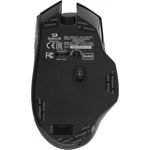 Мышь WRL MIRAGE PRO GAMING BLACK/RGB 71432 REDRAGON