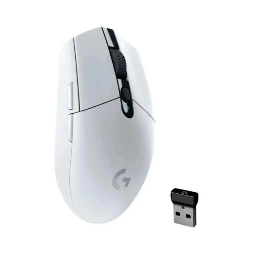 Мышь Logitech G304 Lightspeed белый оптическая 12000dpi беспров. USB 5but (910-005295) Мышь Logitech G304 Lightspeed белый оптическая 12000dpi беспров. USB 5but (910-005295)