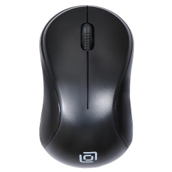 Мышь Oklick 605SW черный оптическая 1200dpi беспров. USB для ноутбука 3but (384108)