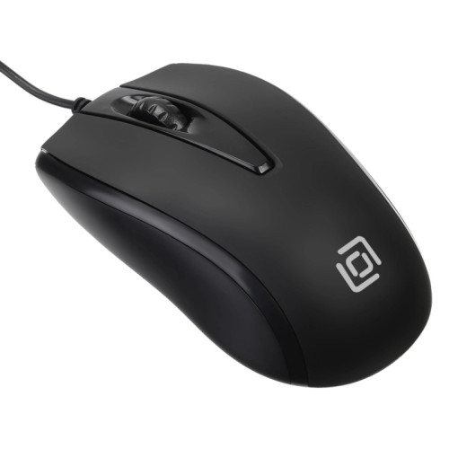 Мышь Oklick 325M черный оптическая 1200dpi USB для ноутбука 3but (1091340)