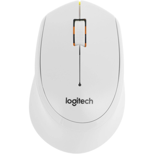 Мышь Logitech M330 Silent Plus белый оптическая 1000dpi silent беспров. USB 2but (910-004926)