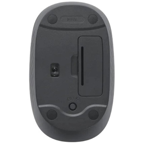 Мышь Logitech M196 графитовый оптическая 1000dpi беспров. BT для ноутбука 2but (910-007459)