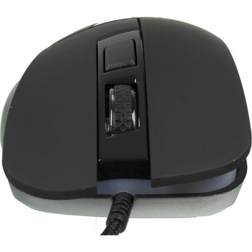 Мышь Oklick 865G Snake черный оптическая 2400dpi USB для ноутбука 6but (368643)