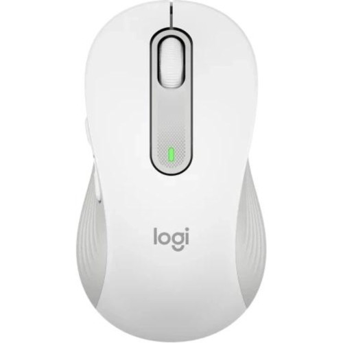 Мышь Logitech M650 L белый оптическая 4000dpi silent беспров. BT/Radio USB 5but (910-006389)