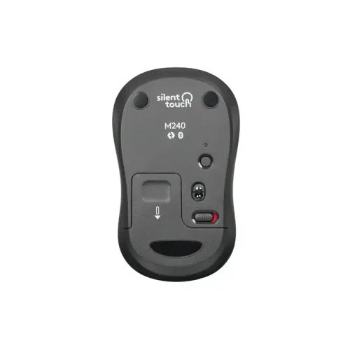 Мышь/ Logitech Wireless Mouse M240 SILENT - Graphite