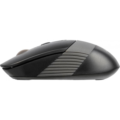 Мышь A4TECH Fstyler FG10S беспроводная оптическая, черный и серый, 2000dpi, USB