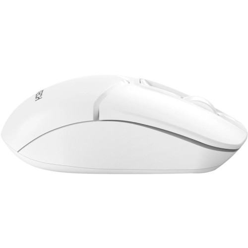 Мышь A4Tech Fstyler FG12S белый оптическая 1200dpi silent беспров. USB 3but