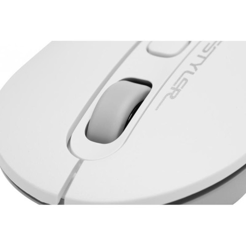 Мышь A4Tech Fstyler FG20S белый/серый оптическая 2000dpi silent беспров. USB для ноутбука 3but (FG20S USB WHITE)