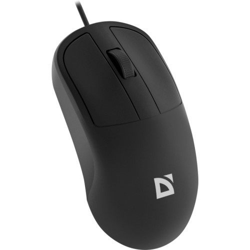 Defender Проводная оптическая мышь Datum MS-980 черный,3 кнопки,1200dpi,1.2м