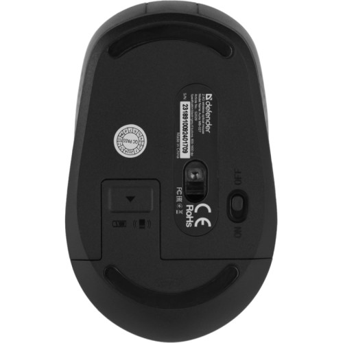 Мышь DEFENDER WRL AURIS MB-027 GREY 52029
