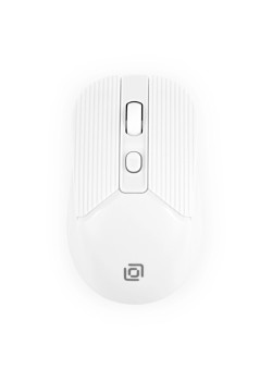 Мышь Oklick 509MW white белый оптическая 1600dpi беспров. USB для ноутбука 4but (1885186)