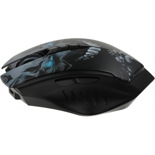 Мышь A4Tech Bloody R80 Plus Skull черный/рисунок оптическая 5000dpi беспров. USB 7but (R80 PLUS (SKULL))