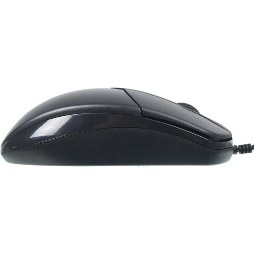 Мышь Oklick 275M черный оптическая 1200dpi USB 3but (412841)