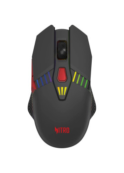 Мышь Acer Nitro OMR305 черный оптическая 3200dpi беспров. BT/Radio USB 6but (ZL.MCECC.020)