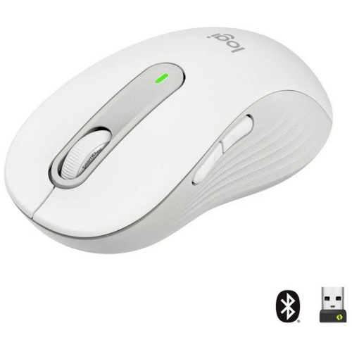 Мышь/ Logitech Wireless Mouse Signature M650 L -OFF-WHITE-BT-M650 L