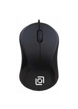 Мышь Oklick 115SR черный оптическая 1000dpi USB для ноутбука 3but (492888)