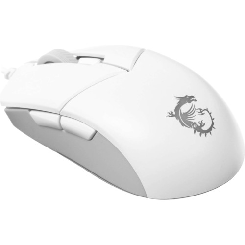 Мышка USB OPTICAL GAMING CLUTCH GM11 WHITE MSI