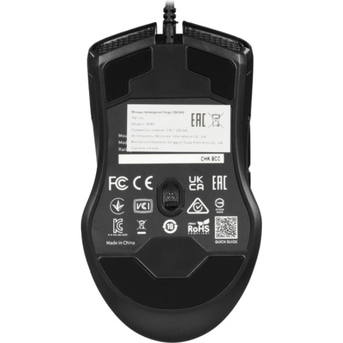 Мышь MSI Forge GM300 черный оптическая 7200dpi USB 6but (S12-0402300-HH9)