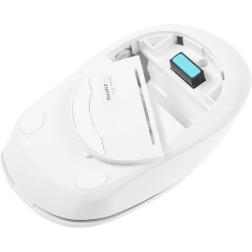 Мышь A4Tech Fstyler FB12 белый оптическая 1200dpi беспров. BT/Radio USB 3but (FB12 WHITE)